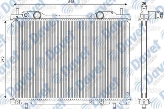 VALEO 731972 Motor Radyatoru Marea 1.8 2.0  Bravo 1.8 2.0 95>01